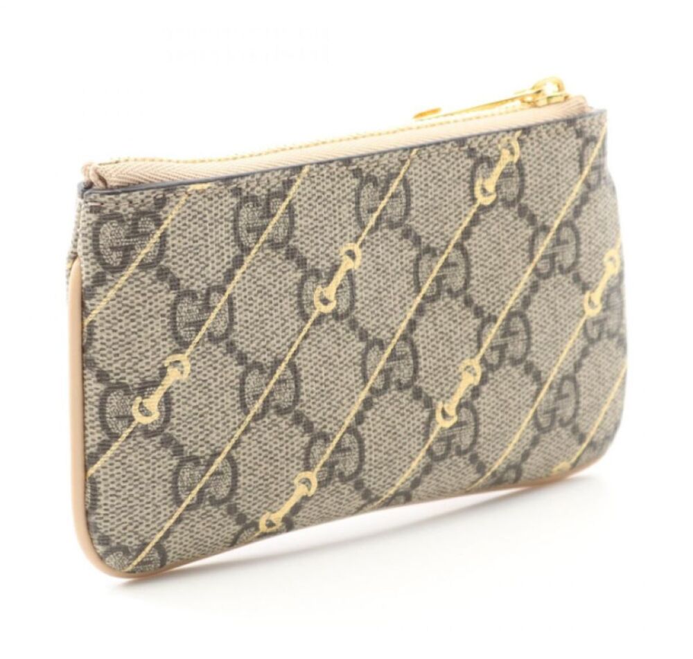 Gucci Coin Case GG with Gold Pattern Women - Picture 4 of 16